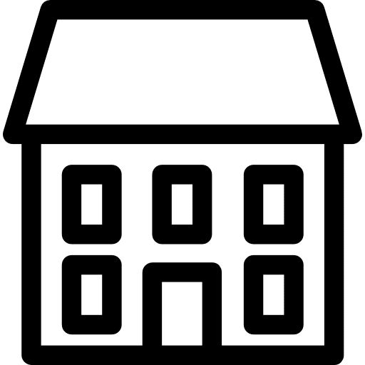 House housing facade building icon
