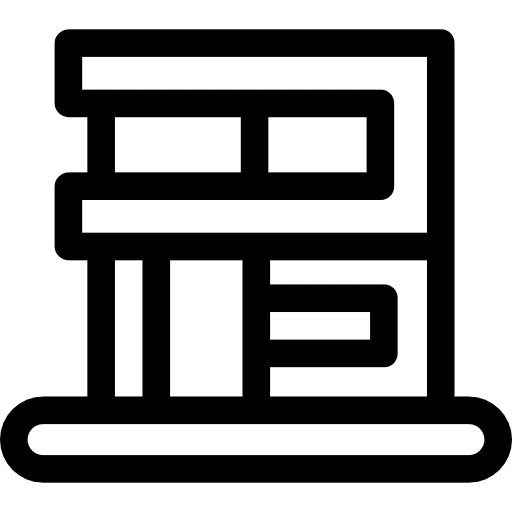 Modern house architecture structure buildings icon