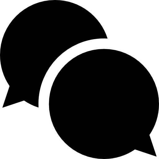 Speech bubble conversation multimedia speech bubble icon