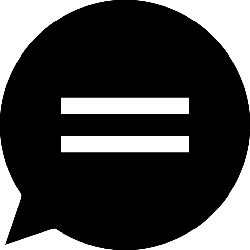 Speech bubble speech bubble conversation chat icon