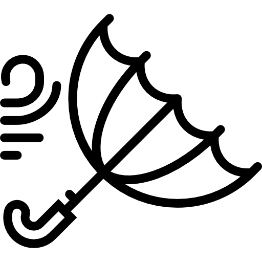 Umbrella umbrella weather rain icon