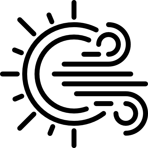 Windy meteorology atmosphere cold icon