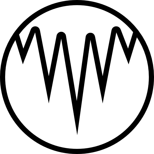 Icicle cold winter weather icon