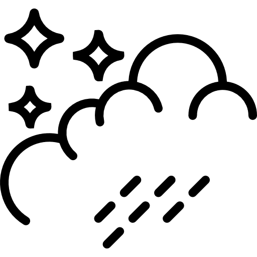 Stars universe astronomy weather icon