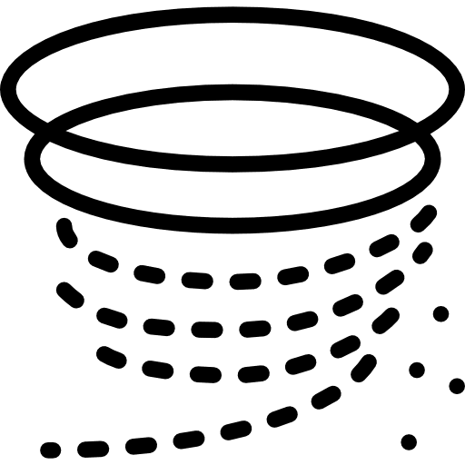 Tornado tornado cold twister icon