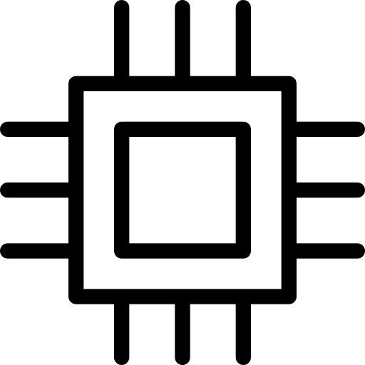 Microchip technological microchip technology icon