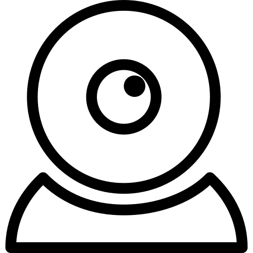 Webcam technology electronics communications icon