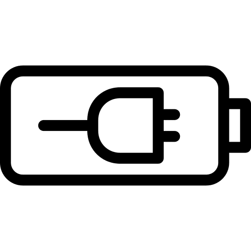Battery battery battery level electronics icon