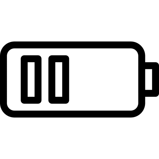 Battery battery battery level electronics icon
