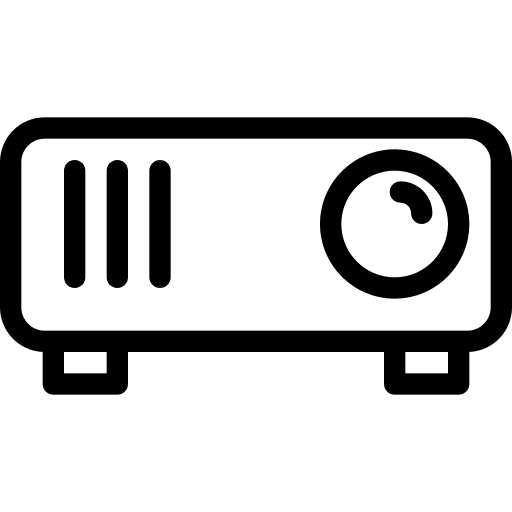 Projector image projector technology icon