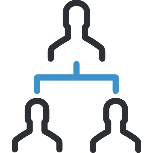 Networking group collaboration working icon