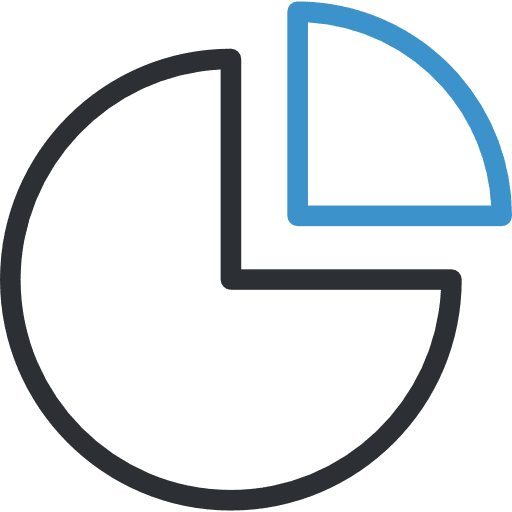 Pie chart pie chart business graphic icon