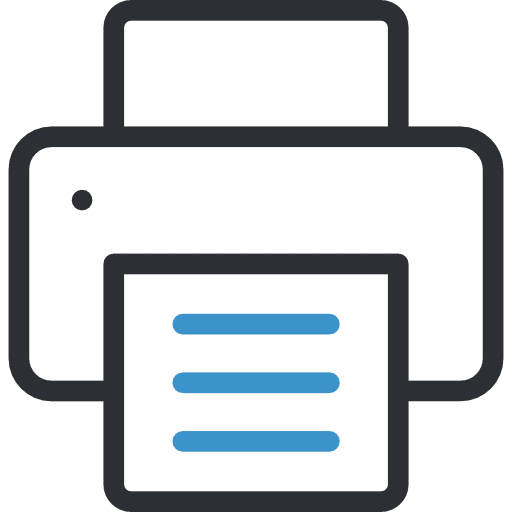Printer printer print printing icon