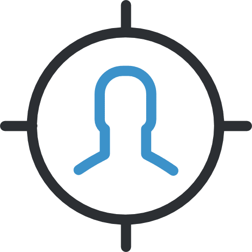 Target target shooting aim icon