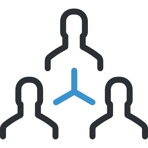 Networking business user businessman icon