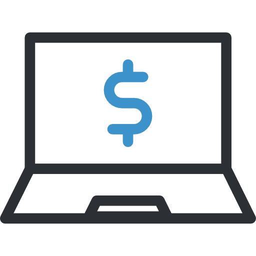 Laptop electronic computer computing icon