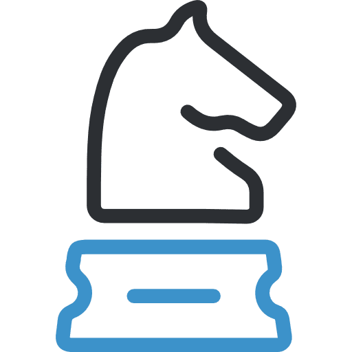 Strategy game boy advance piece knight icon