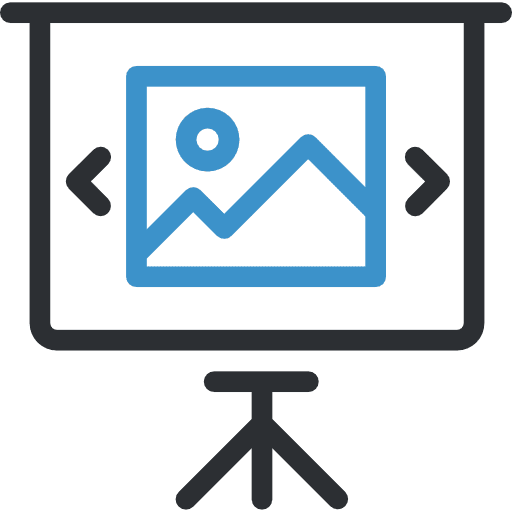 Presentation business business and finance finances icon