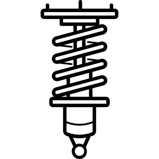 Suspension garage vehicle car suspension icon