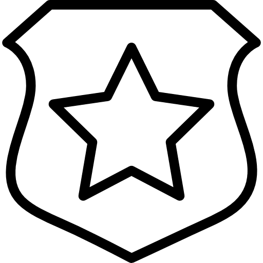 Badge military rank army icon