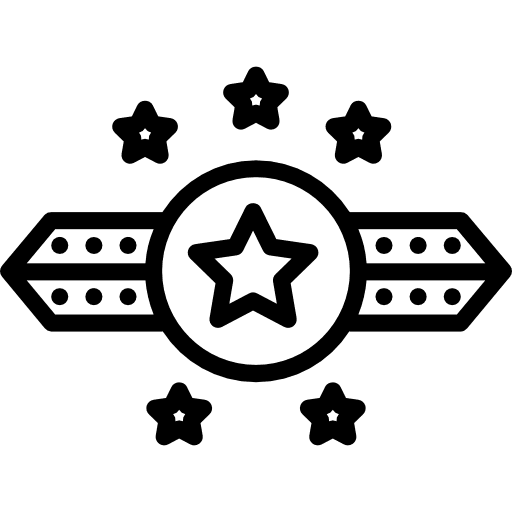 Badge badge shapes and symbols military icon