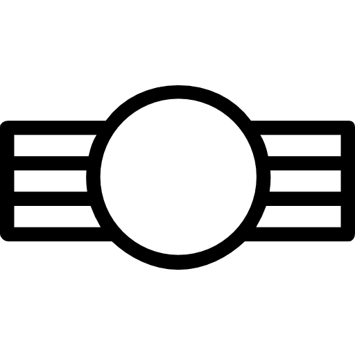 Badge military rank badge icon