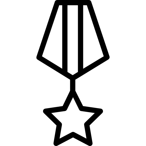 Medal winner medal award icon