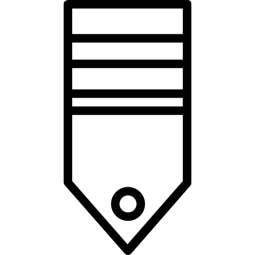 Badge rank military badge icon