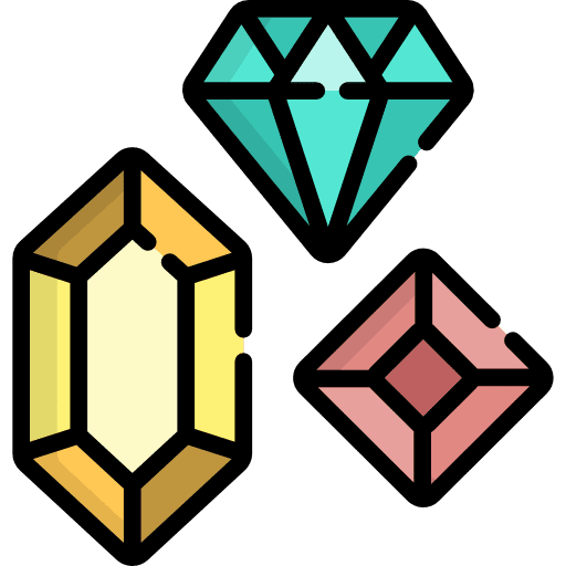Gems gems wealth diamond icon
