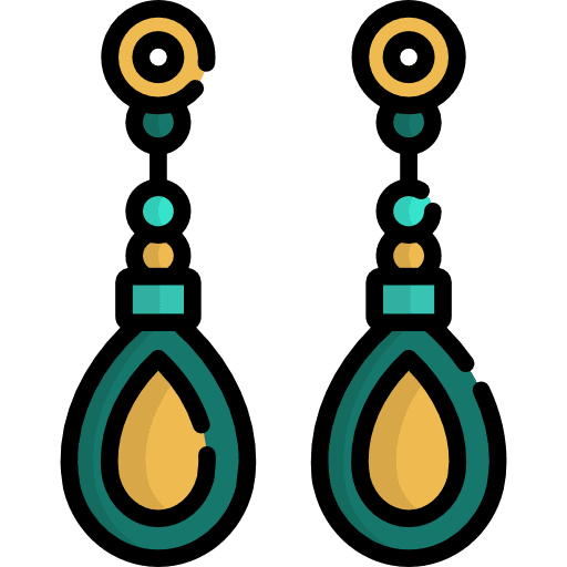 Earrings accesory earrings elegant icon