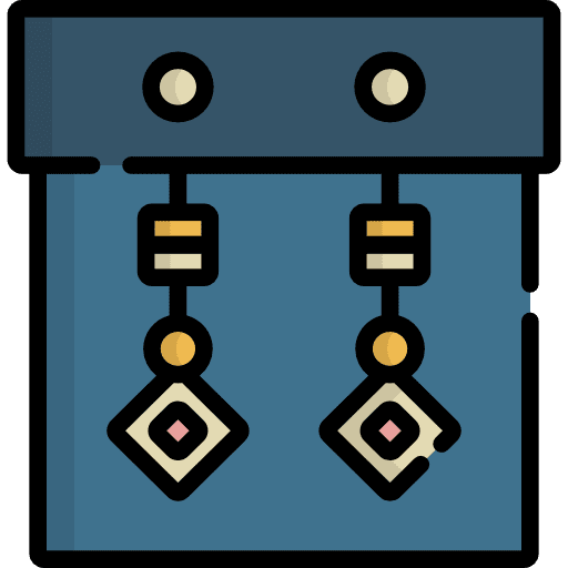 Earrings accesory jewelry earrings icon