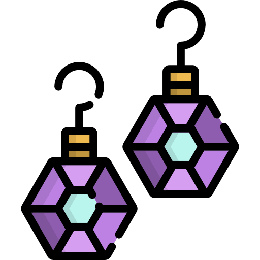 Earrings jewelry earrings elegant icon