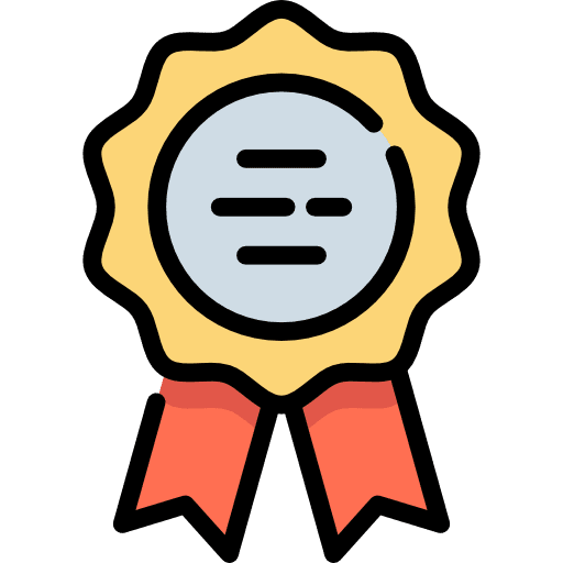 Title education certificate document icon