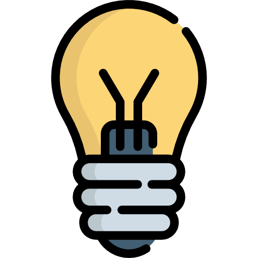 Turned off bulbs light off icon