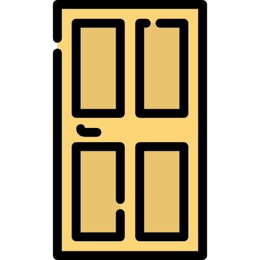Door close door home icon
