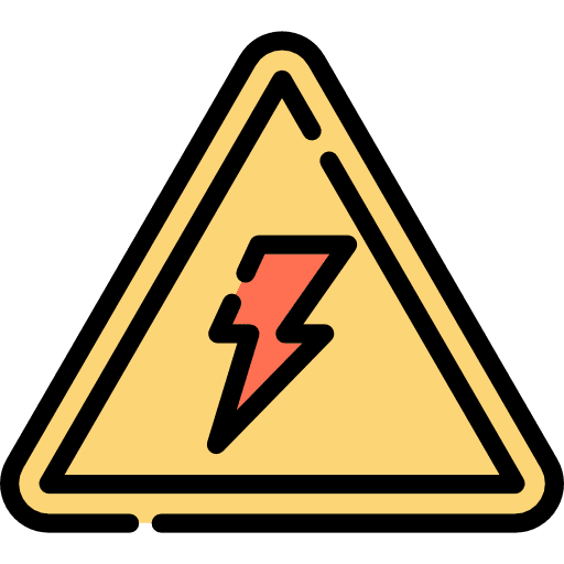 Electric signal signs sign icon