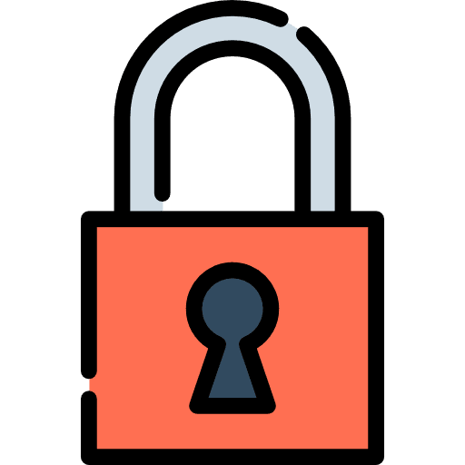Security system locked lock security system icon