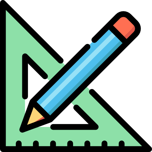 Measuring pen measurement drawing icon