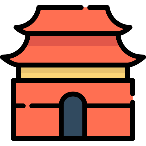 Religious building religious god icon