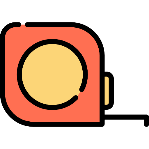 Measuring ruler measurement measure icon