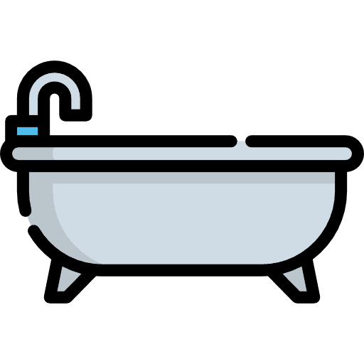 Relax bath wash clean icon