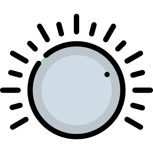 Fader temperature air conditioner fader icon