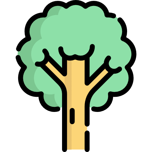 Trees natural forest trees icon