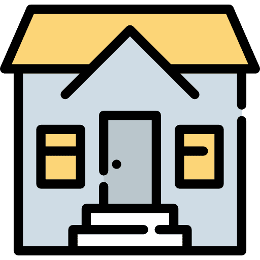 Real estate rental home house icon