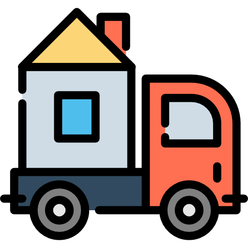 Real estate transport automobile car icon