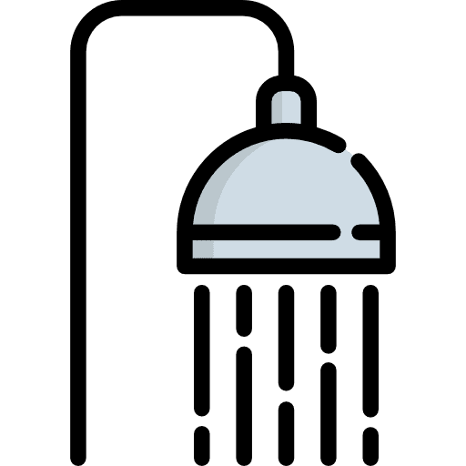 Shower bathroom shower water icon