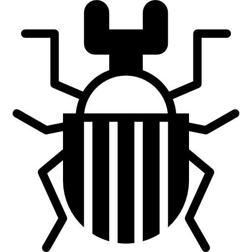 Beetle bugs animals insects icon