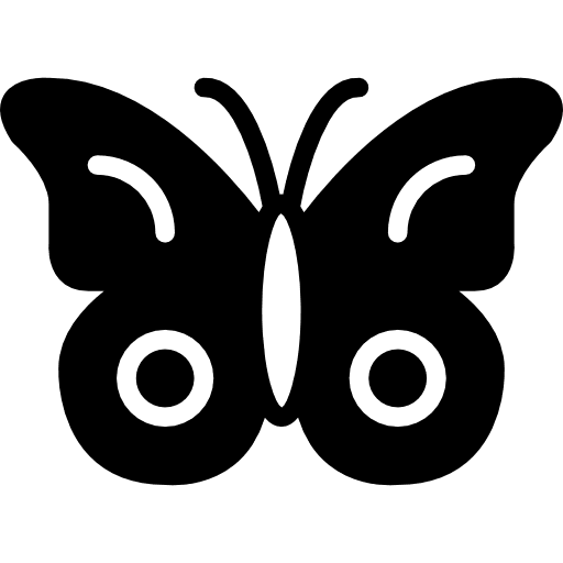 Butterfly animals insects butterfly icon