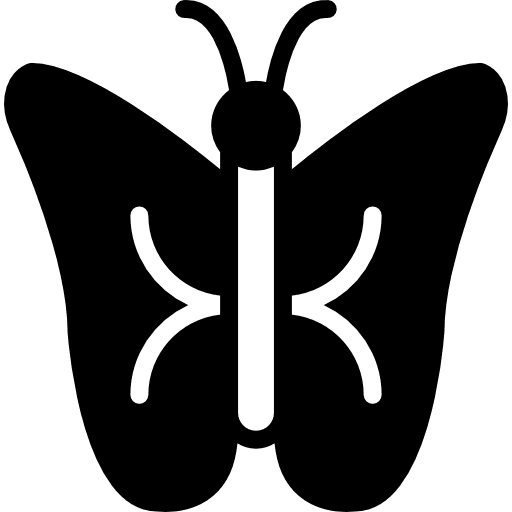 Butterfly butterfly animals bugs icon