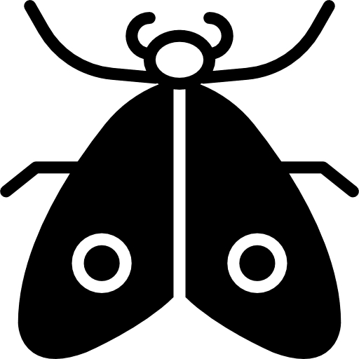 Moth animals entomology insects icon